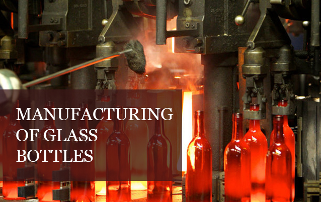 MANUFACTURING OF GLASS BOTTLE: 3 STAGES